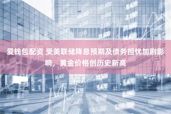 爱钱包配资 受美联储降息预期及债务担忧加剧影响，黄金价格创历史新高