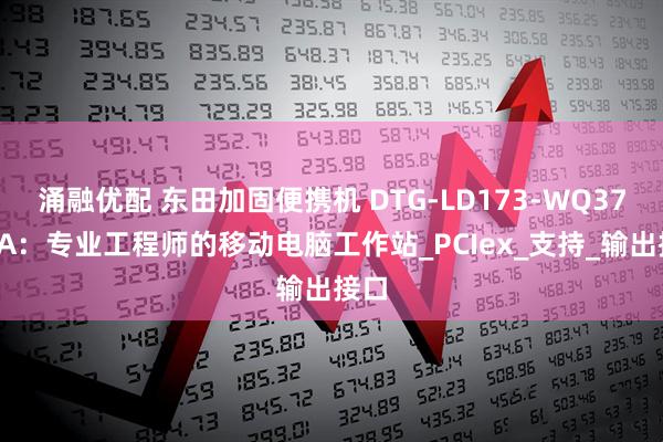 涌融优配 东田加固便携机 DTG-LD173-WQ370MA：专业工程师的移动电脑工作站_PCIex_支持_输出接口