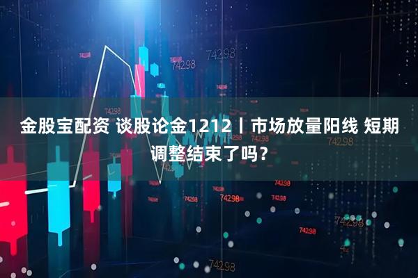 金股宝配资 谈股论金1212丨市场放量阳线 短期调整结束了吗？